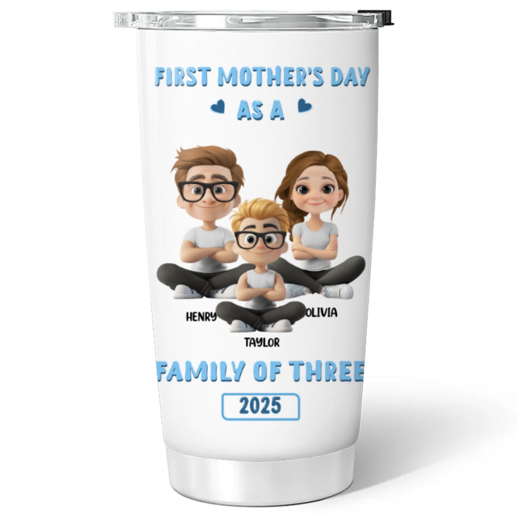 Custom First Mother's Day Birthday Gifts For Wife • First Mother Day - Personalized Tumbler