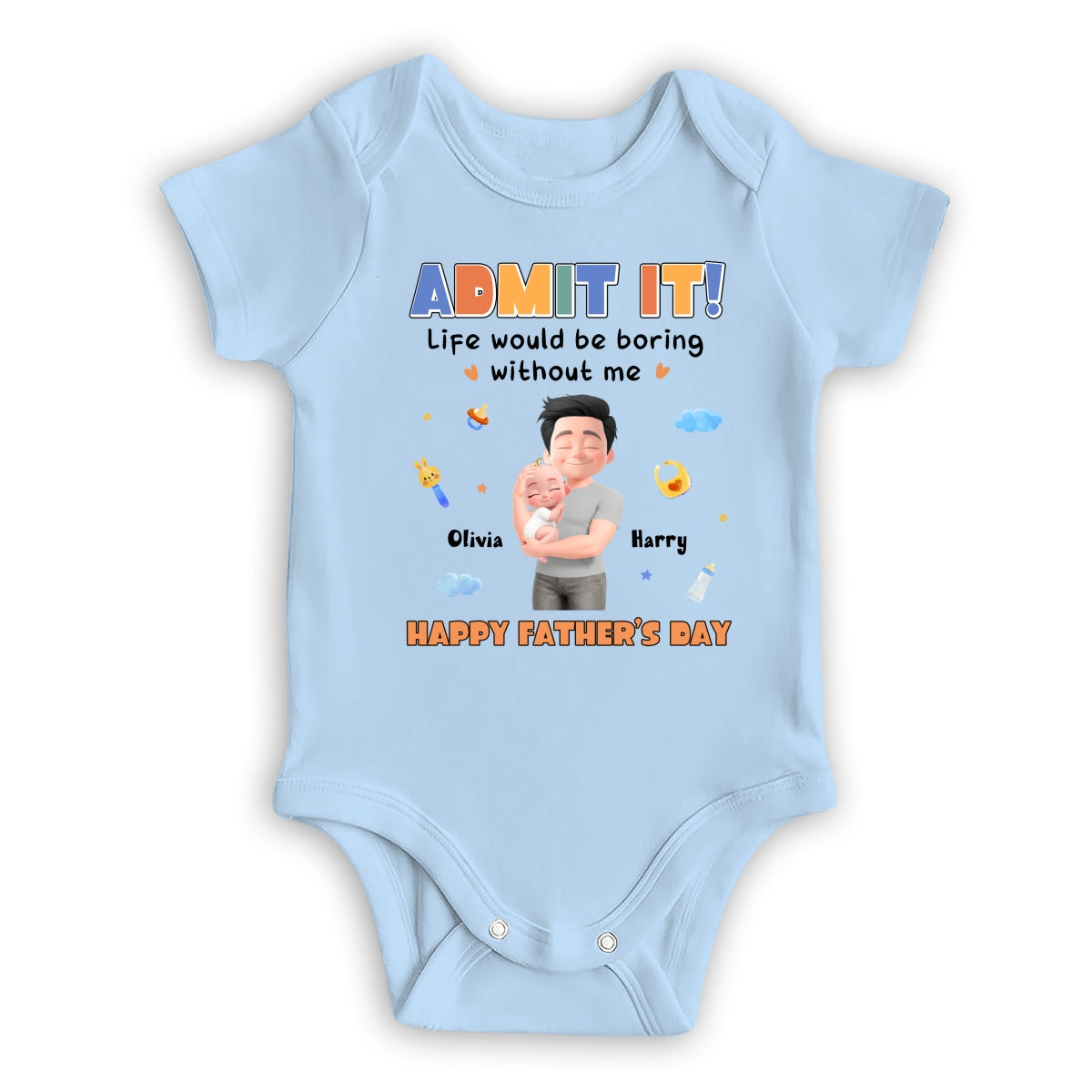 Admit It - Personalized Baby Onesie