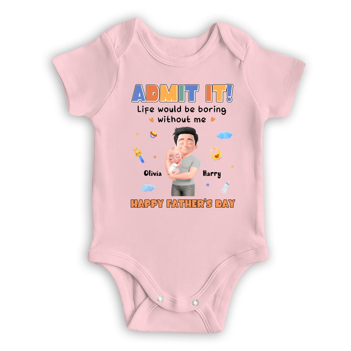 Admit It - Personalized Baby Onesie