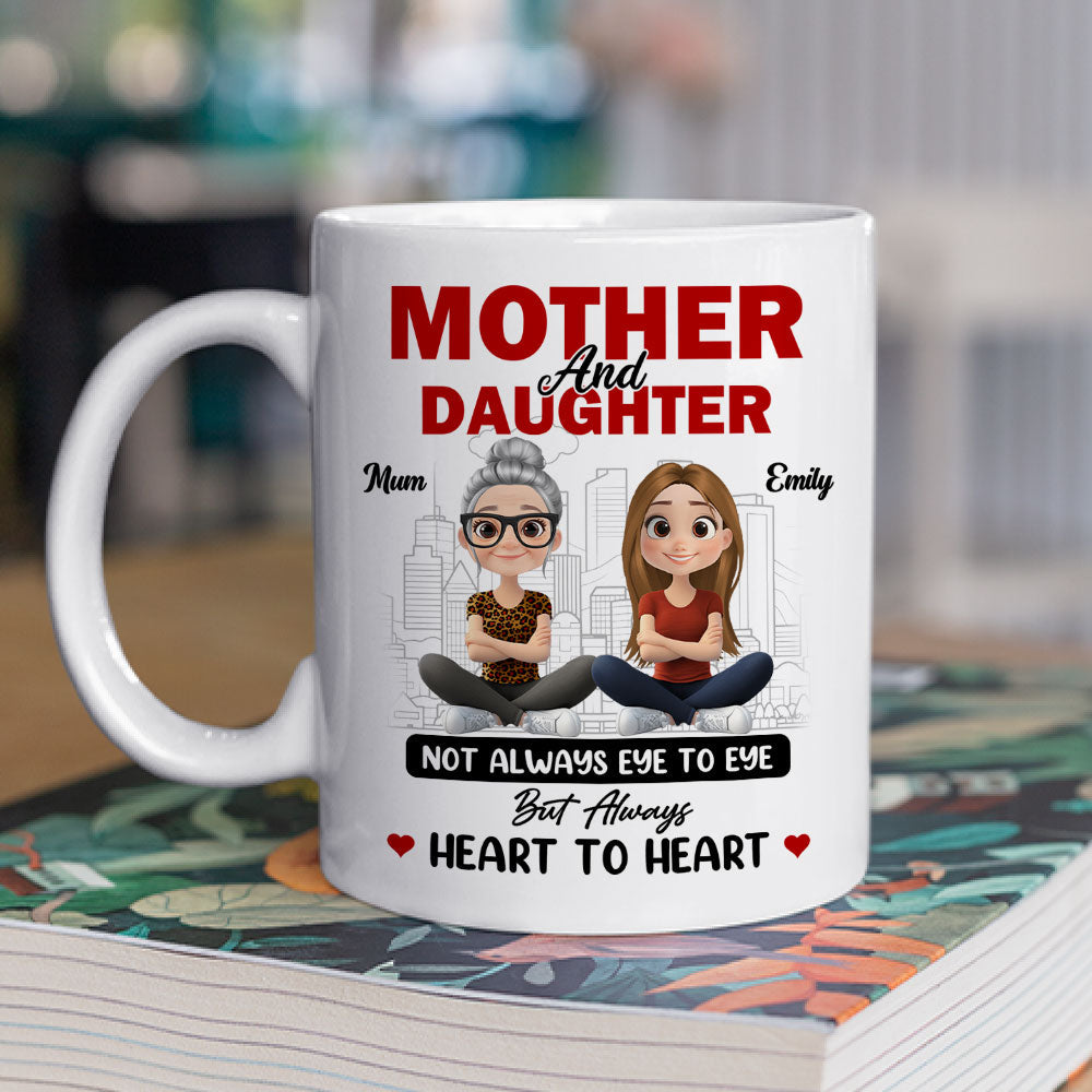 Custom Mother's Day Gift for Daughter • Forever Mum And Daughter - Personalized Coffee Mug
