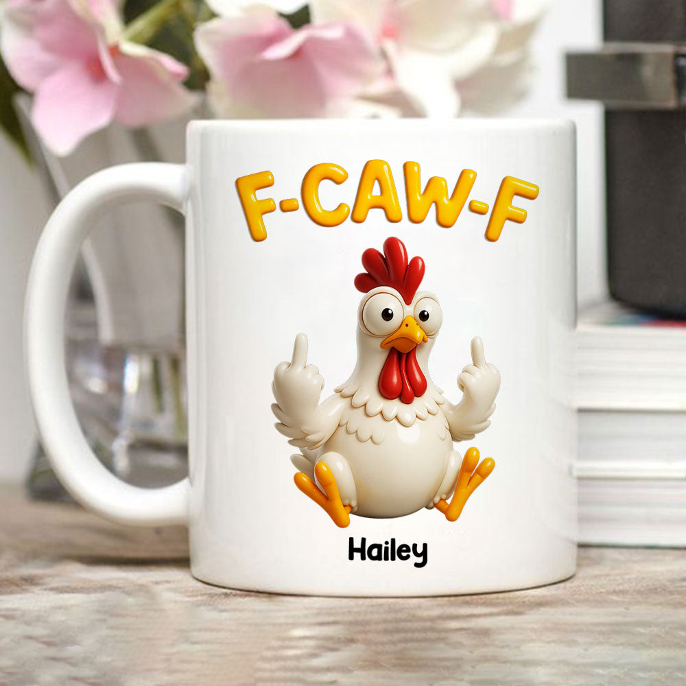 Custom Coworker, Christmas & Birthday Team Appreciation Gift • Office Fun - Personalized 3D Inflated Effect Mug