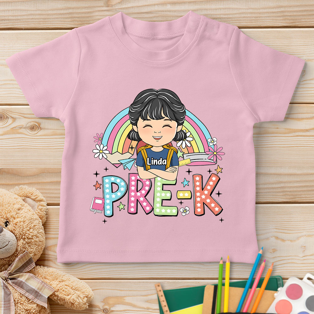 Custom Christmas & Birthday Keepsake Gift • School Level Unlocked - Personalized Youth T-shirt
