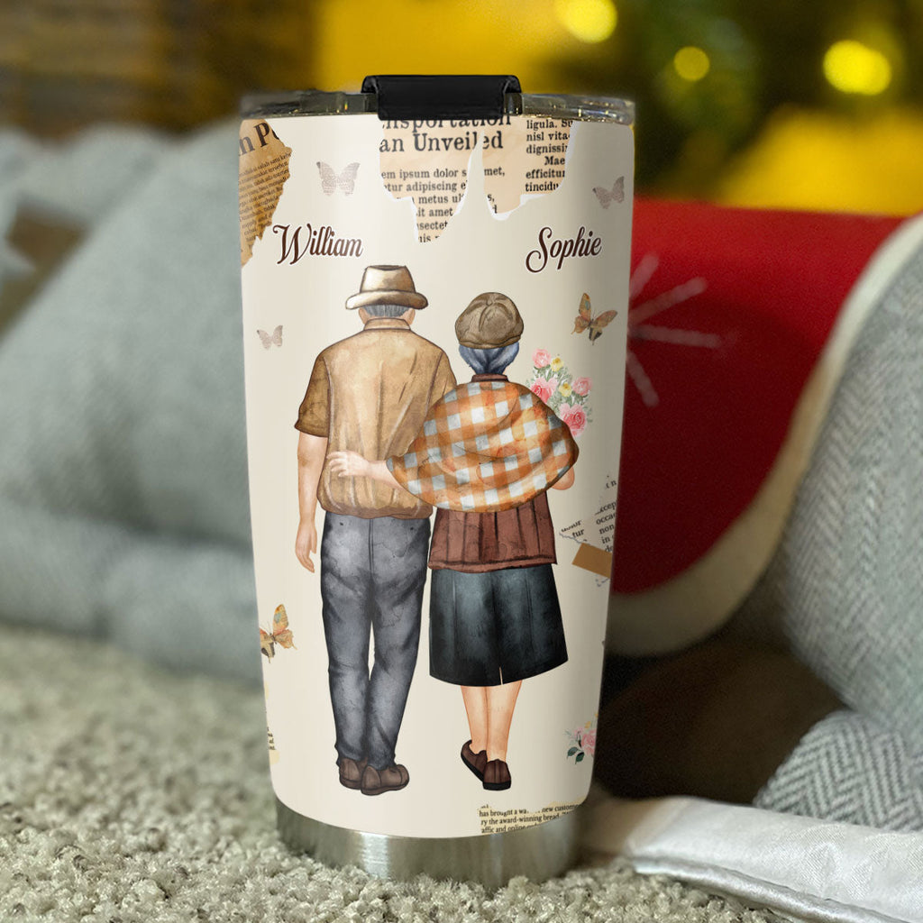 Grow Old With You - Personalized Tumbler