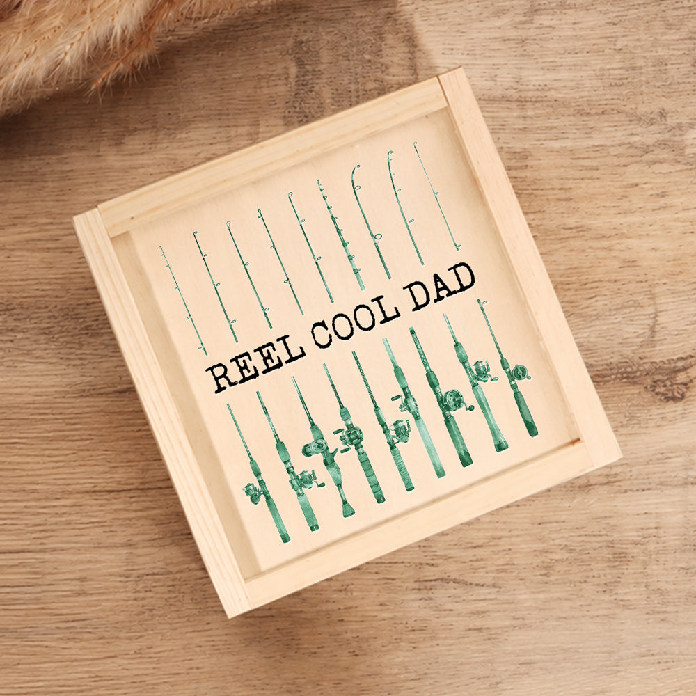 Reel Cool Dad Grandpa - Personalized Fishing Lure