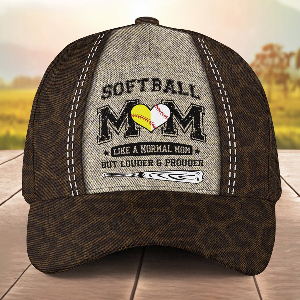 Baseball Mom Exceptionally Proud - Personalized Classic Cap