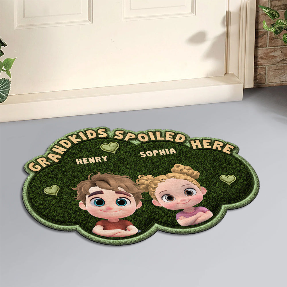 Grandmas Little Makers Multicolor - Personalized Doormat