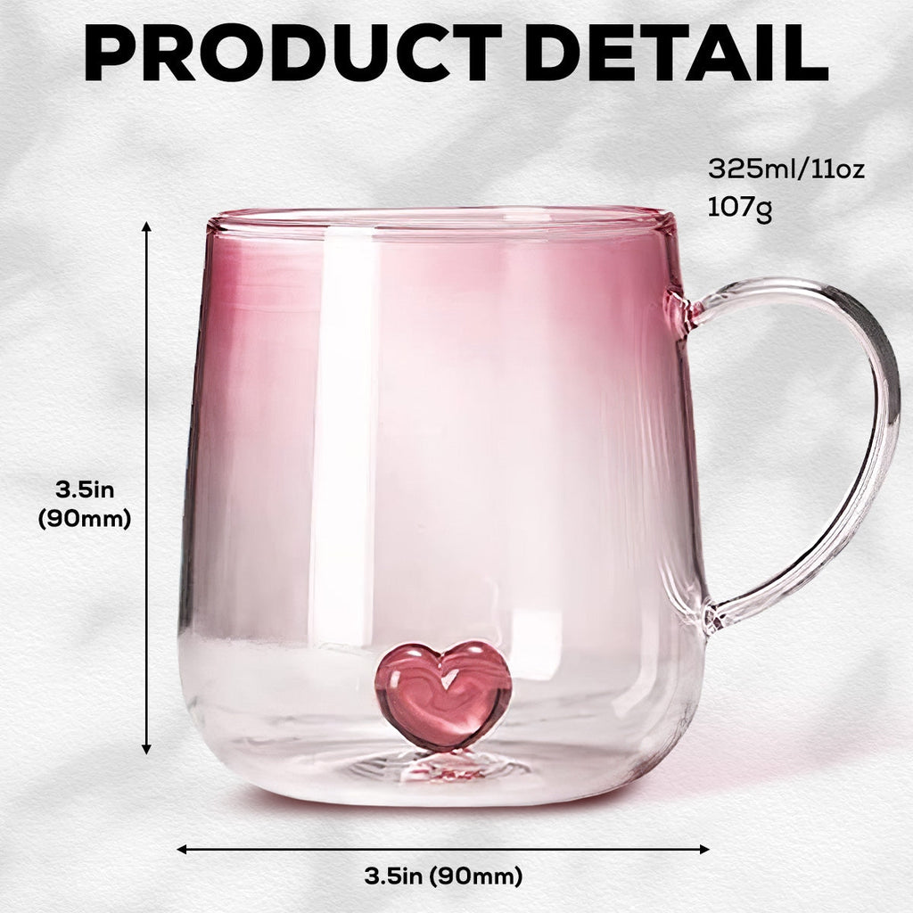 Custom Mother's Day Gift for Mom & Grandma • Awesome Mom Belongs To - Personalized Pink Gradient Glass Mug