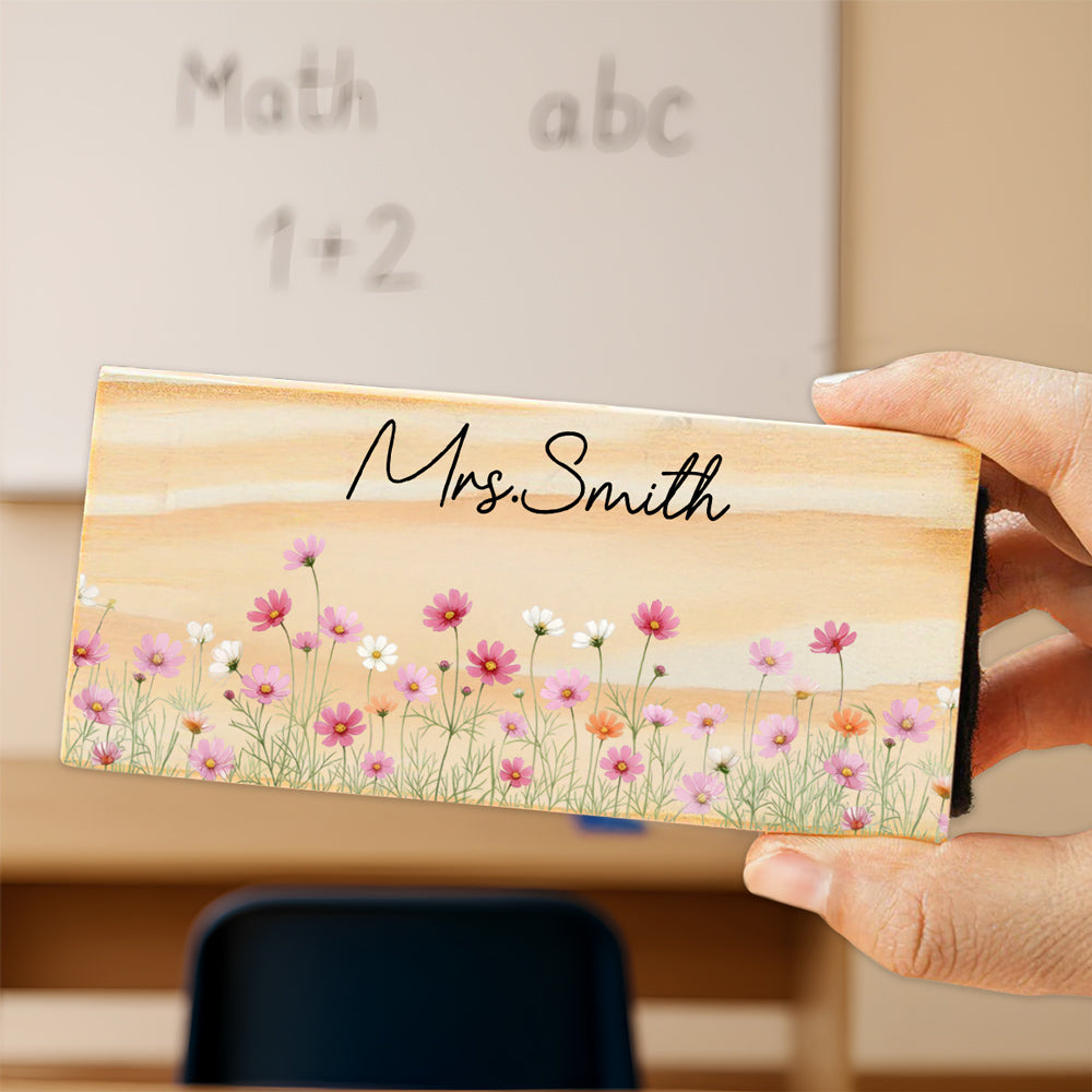 Birth Flower - Personalized Whiteboard Eraser