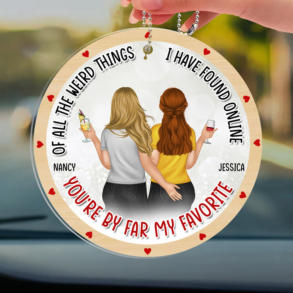 You Are My Favorite - Personalized Car Ornament