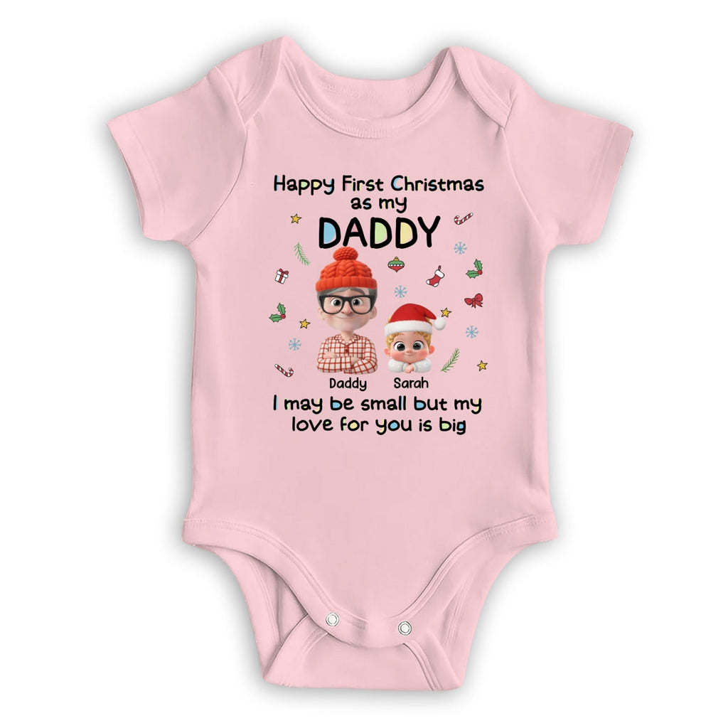 First Christmas With Baby - Personalized Baby Onesie
