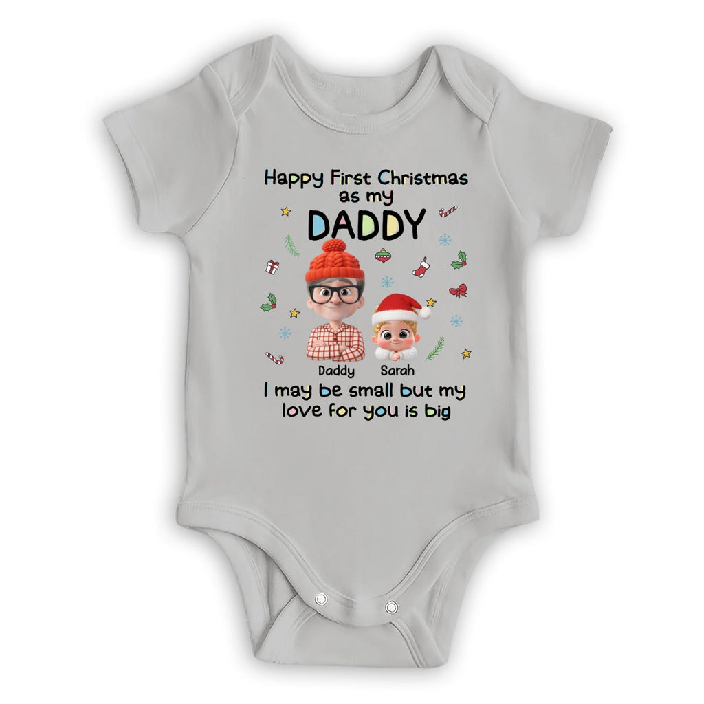 First Christmas With Baby - Personalized Baby Onesie