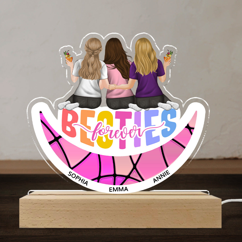 Custom Gift for Best Friends, Sister, Birthday & Christmas • Best Friends Forever - Personalized LED Light