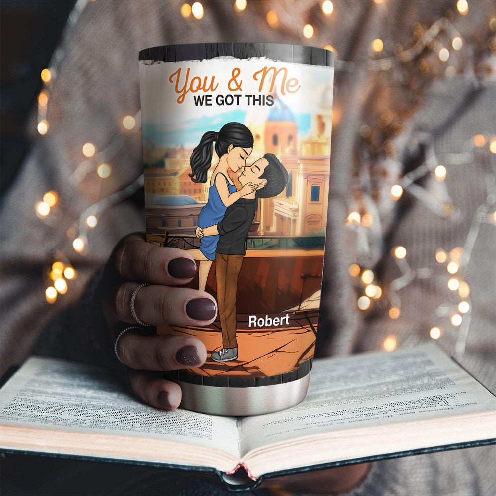 You Lucky Bastard - Personalized Tumbler