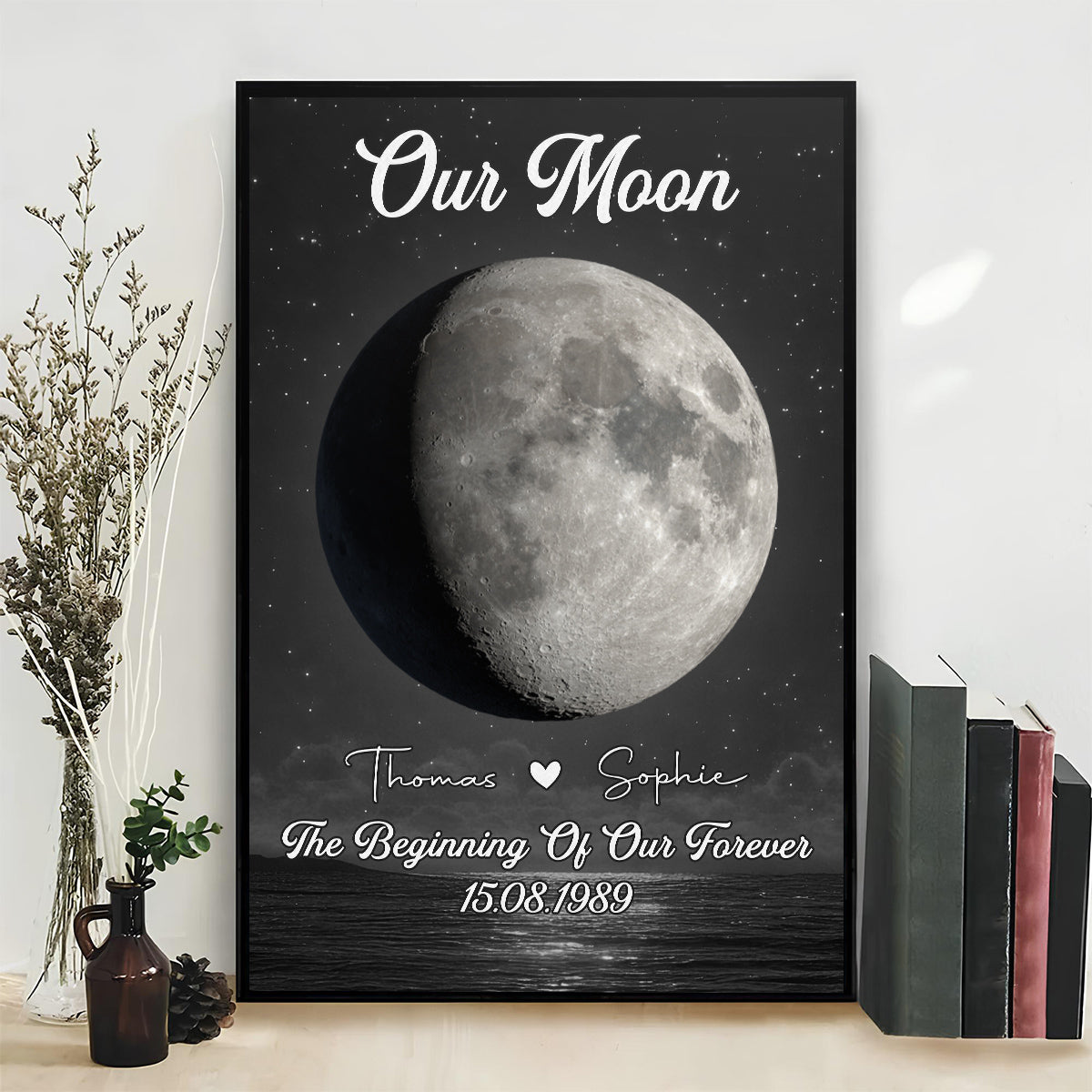 Our Moon - Personalized Poster