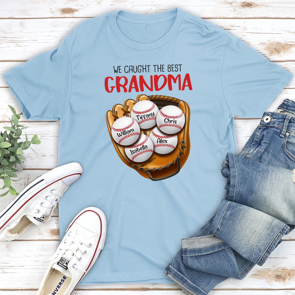 Custom Mother's Day Gift for Mom & Grandma • Basket Grandma - Personalized Shirt