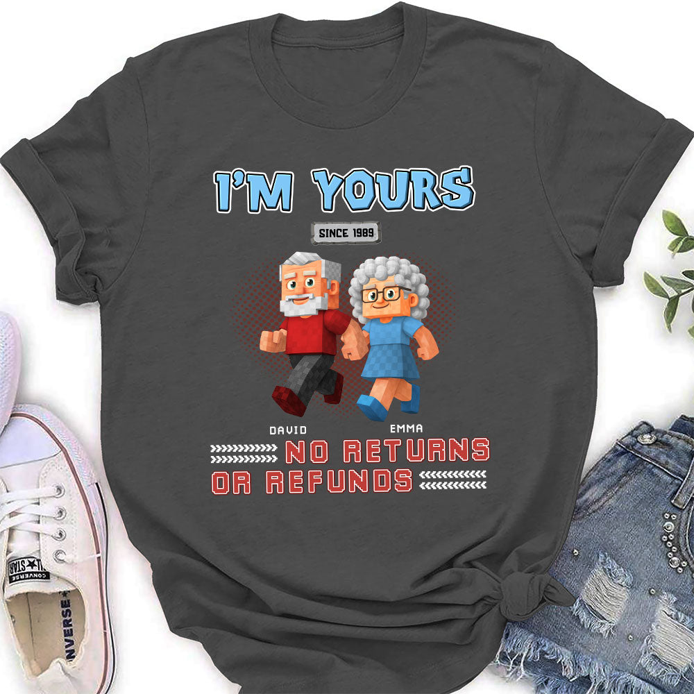 Custom Christmas Anniversary Keepsake Gifts For Husband • I Am Yours - Personalized Shirt