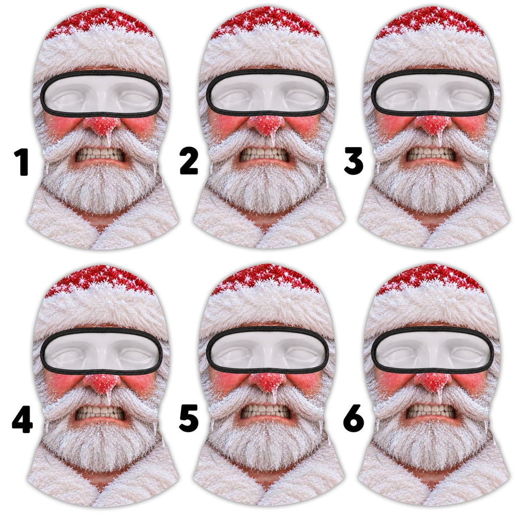 Custom Funny 3D Face Balaclava, Gag Gift For Ski Lovers & Friends • Sleigh All Day Après All Night - Personalized Ski Mask