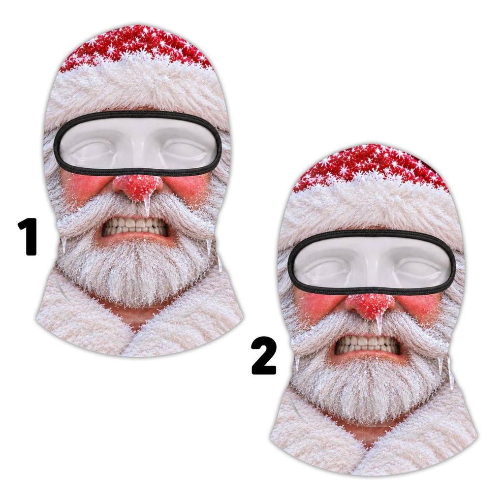Custom Funny 3D Face Balaclava, Gag Gift For Ski Lovers & Friends • Sleigh All Day Après All Night - Personalized Ski Mask
