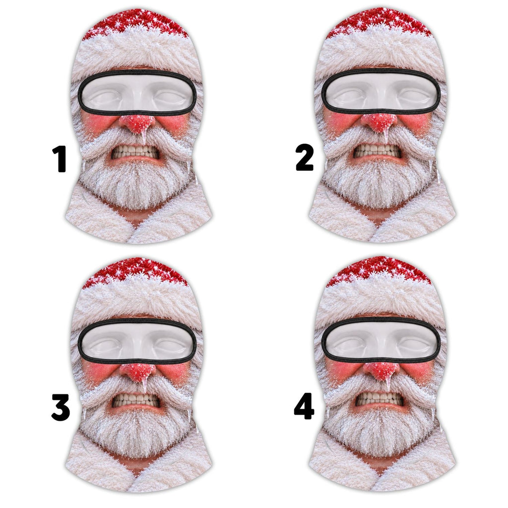 Custom Funny 3D Face Balaclava, Gag Gift For Ski Lovers & Friends • Sleigh All Day Après All Night - Personalized Ski Mask