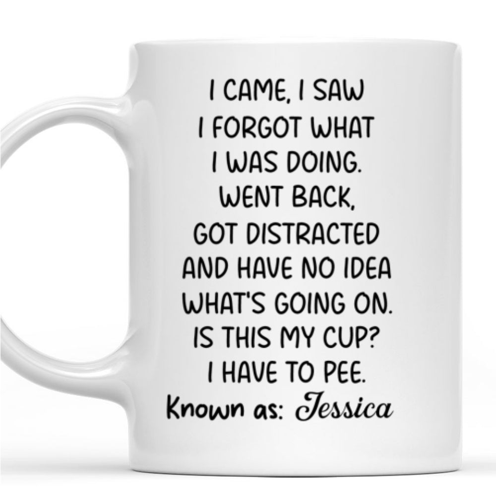 Custom Best Friend, Christmas & Birthday Friendship Keepsake Gift • Is This My Cup - Personalized Coffee Mug