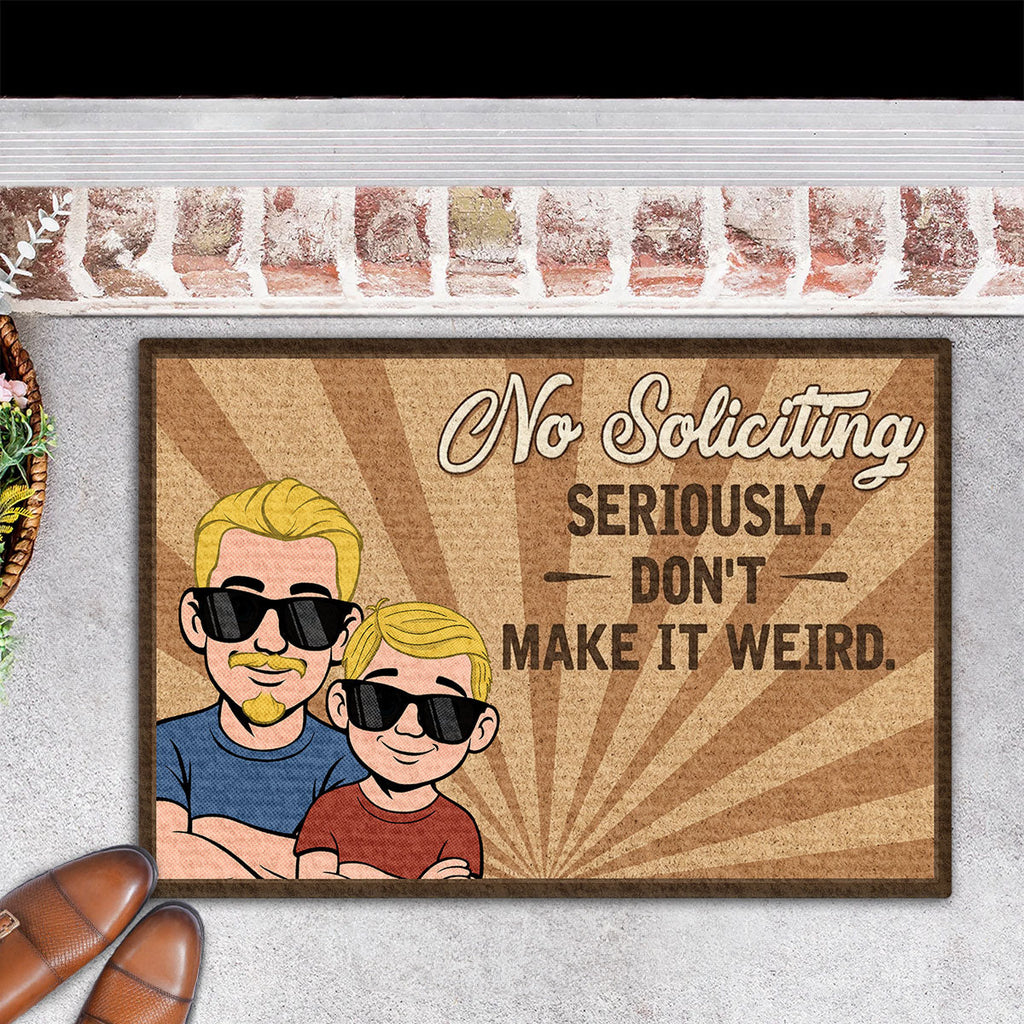 Please Skip This House - Personalized Doormat