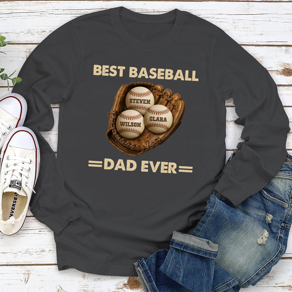 Custom Father's Day, Special Gift for Dad & Grandpa • Baseball Dad - Personalized Shirt