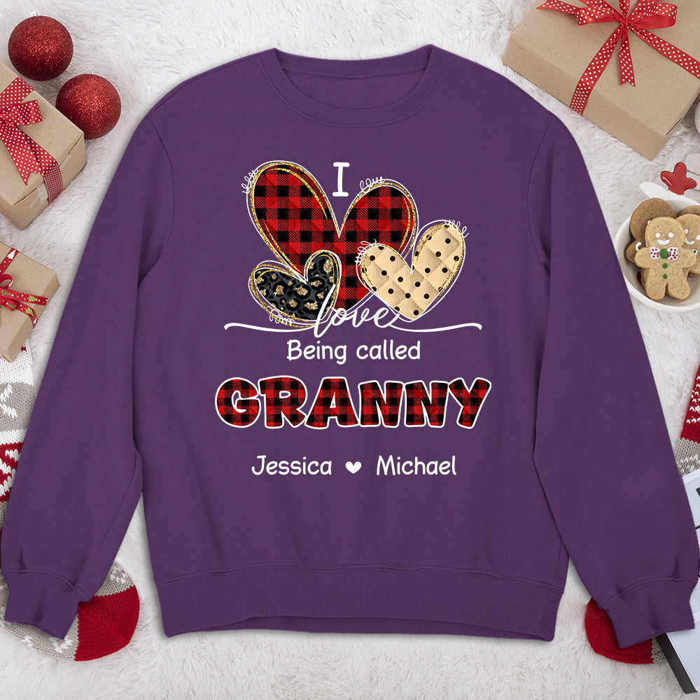 Custom Christmas & Birthday Gift for Grandma • Grandma Little Joy - Personalized Shirt