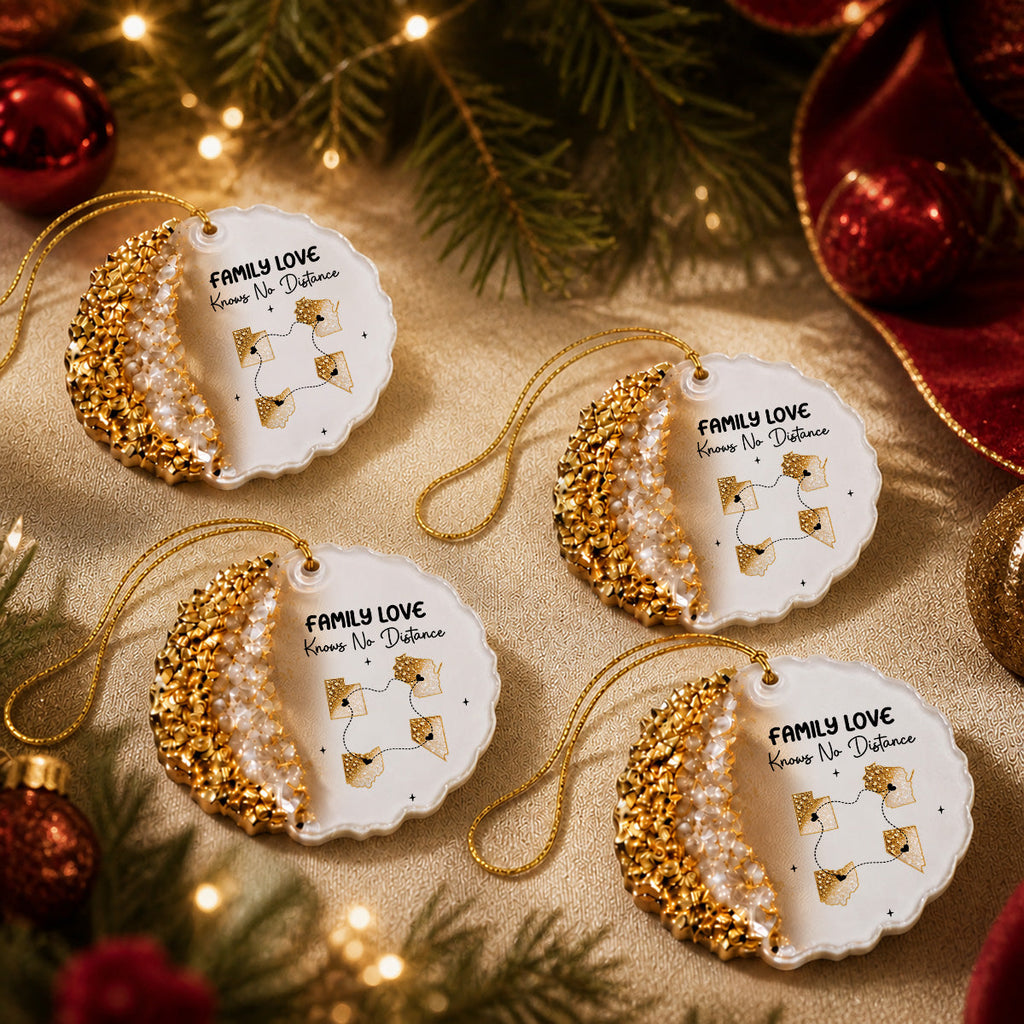 Endless Bond - Personalized Resin Ornament