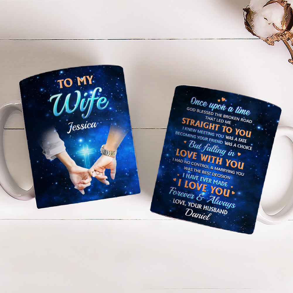Custom Anniversary Keepsake Gifts For Couple • My Fate - Personalized Coffee Mug
