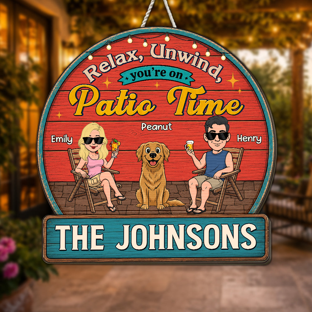 Custom Home & Wall Decor, Birthday & Christmas Gift • Cheers To Backyard Memories - Personalized Wood Sign