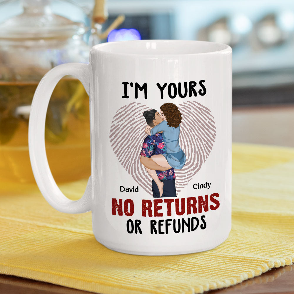 Custom Anniversary Keepsake Gifts For Couple • Im Yours - Personalized Coffee Mug