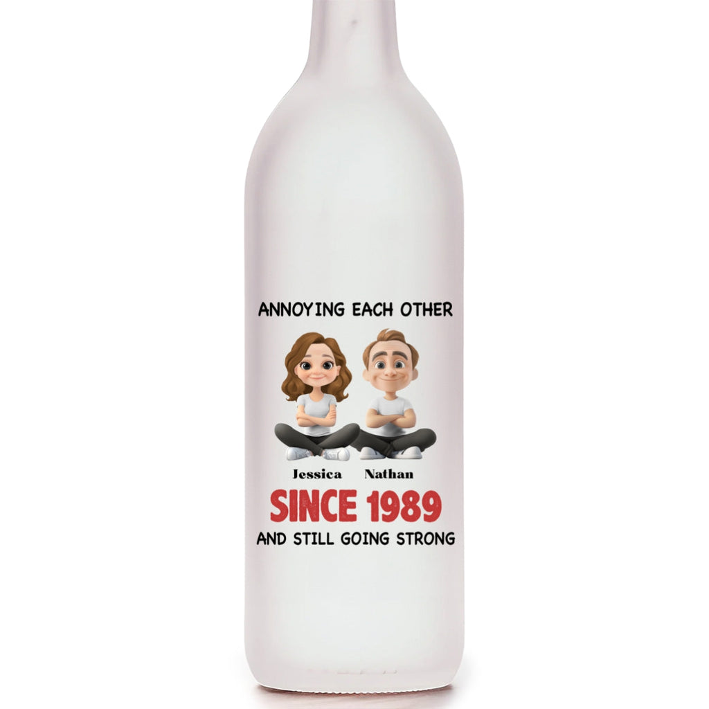 Together Forever - Personalized Bottle Lamp