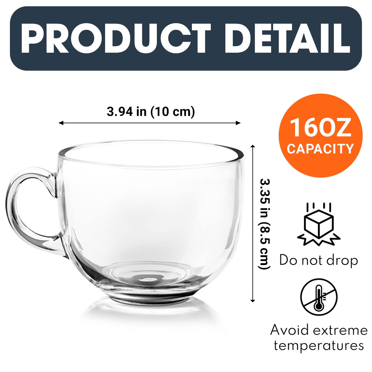 Always Love You - Personalized Glass Tea Cup