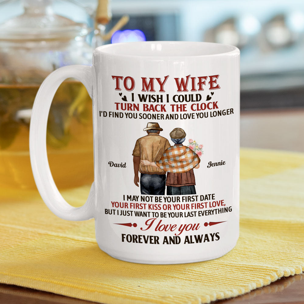 Custom Anniversary Keepsake Gifts For Couple • Forever And Always - Personalized Coffee Mug