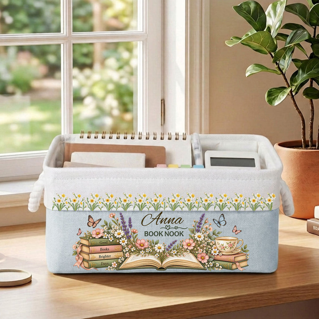 A Shelf Full Of Love - Personalized Storage Basket