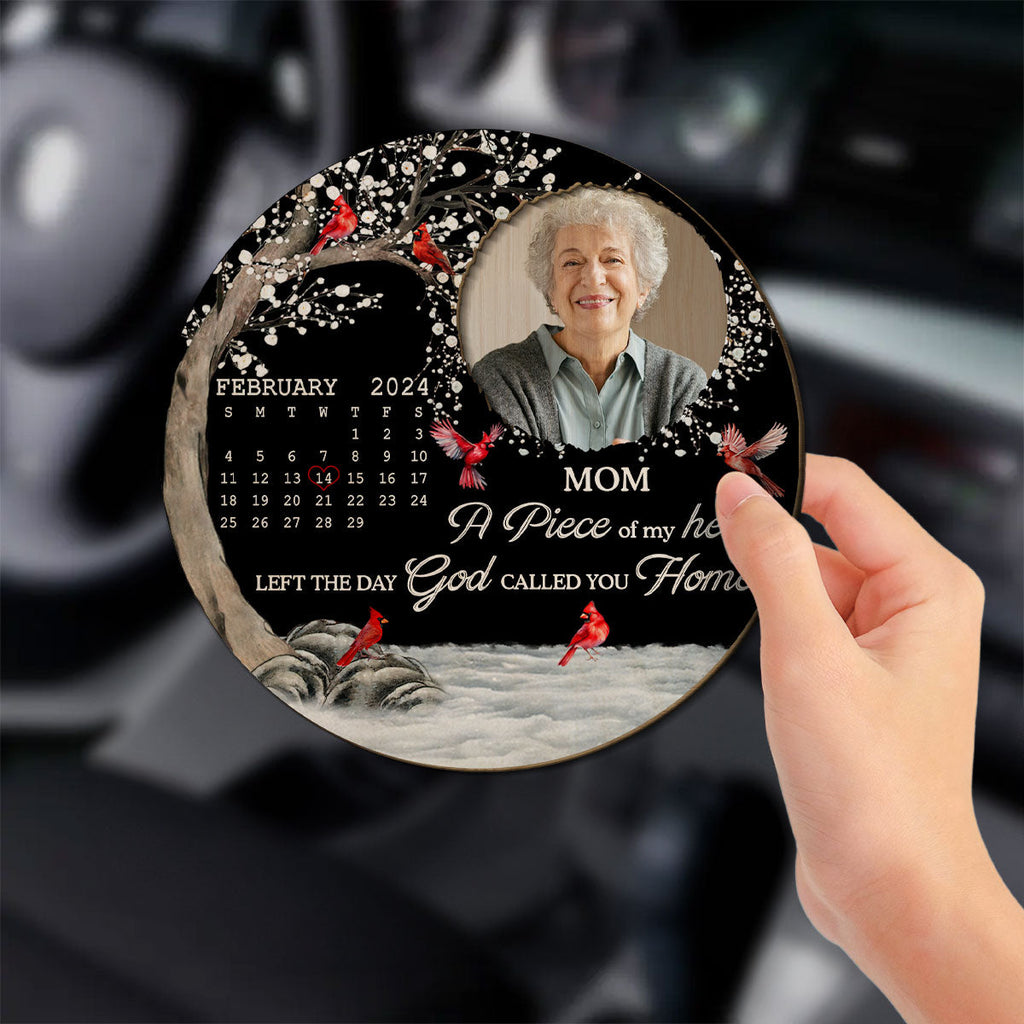 My Heart Changed Forever - Personalized Car Visor Clip