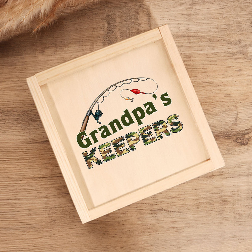 Keeper Of Dad Grandpa - Personalized Fishing Lure