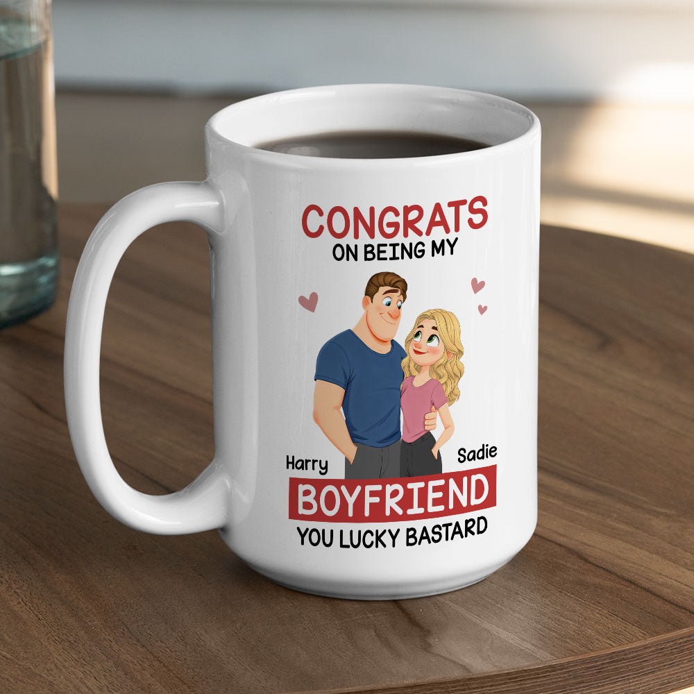 Custom Anniversary Keepsake Gifts For Couple • Love Is You - Personalized Coffee Mug