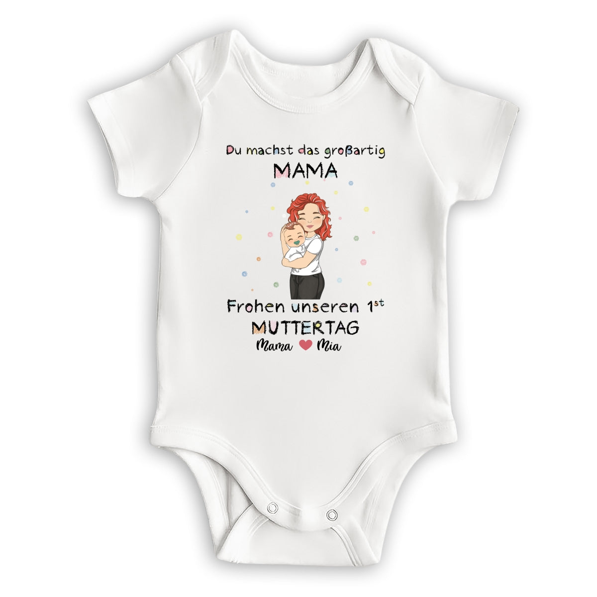 Du Machst Das Großartig - Personalisierter Baby-Body