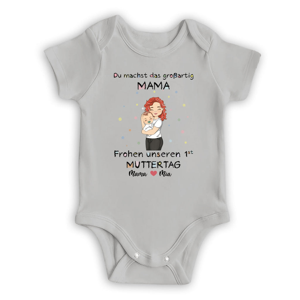 Du Machst Das Großartig - Personalisierter Baby-Body