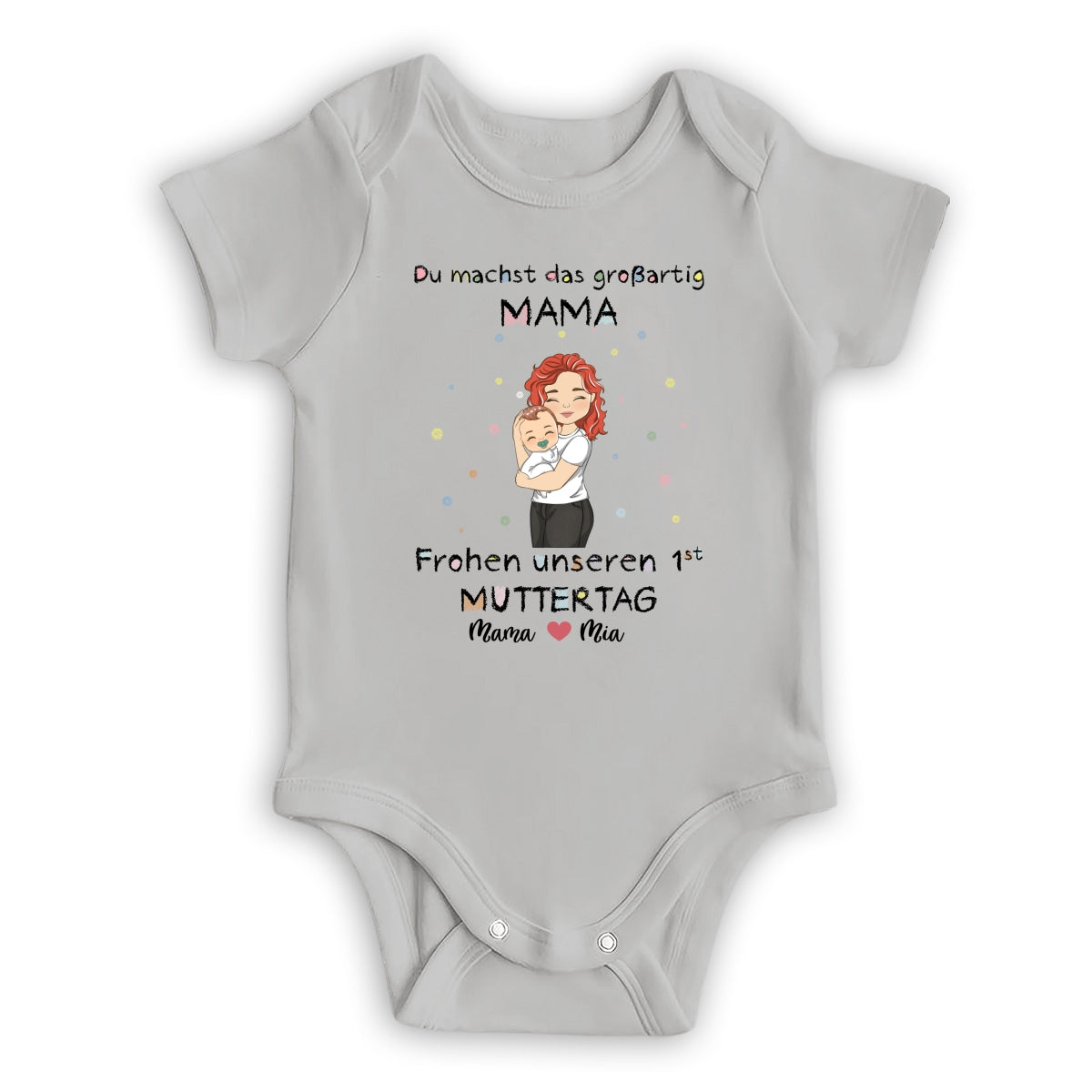 Du Machst Das Großartig - Personalisierter Baby-Body
