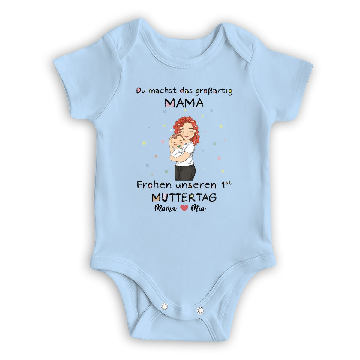 Du Machst Das Großartig - Personalisierter Baby-Body