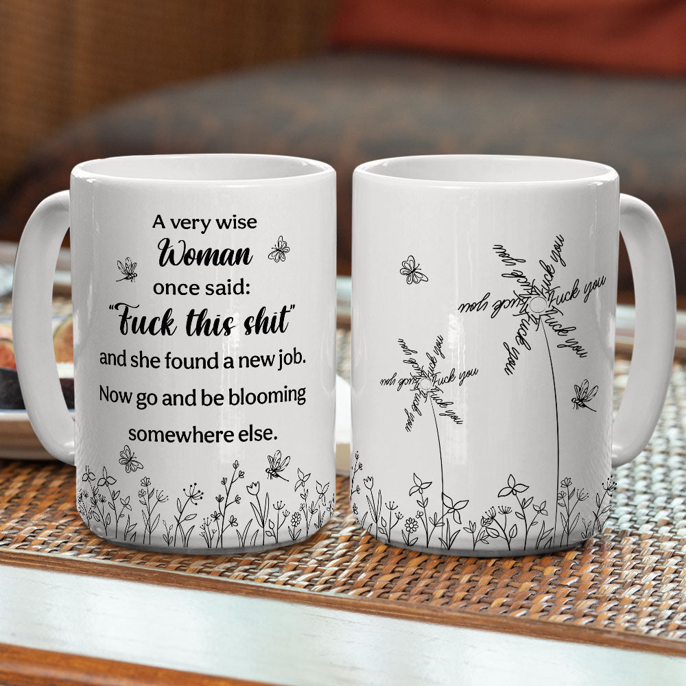 Custom Coworker, Christmas & Birthday Team Appreciation Gift • New Job But Same Hidden Sass - Personalized Coffee Mug