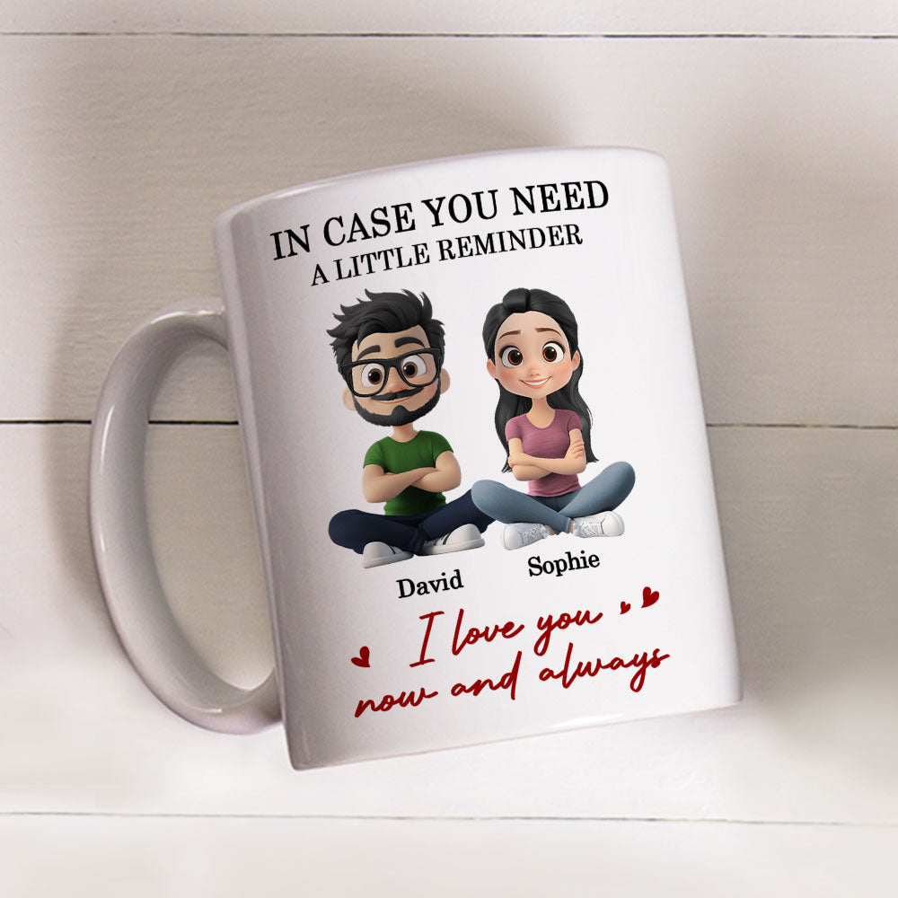Custom Anniversary Keepsake Gifts For Couple • A Little Reminder - Personalized Coffee Mug