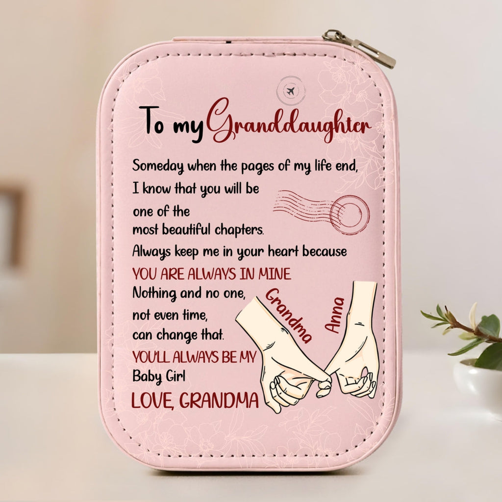 The Most Beautiful Chapters - Personalized Jewelry Box With LED Mirror