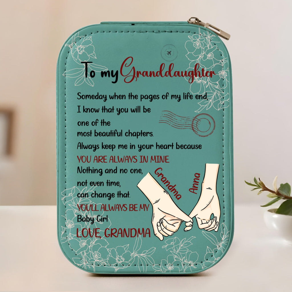 The Most Beautiful Chapters - Personalized Jewelry Box With LED Mirror