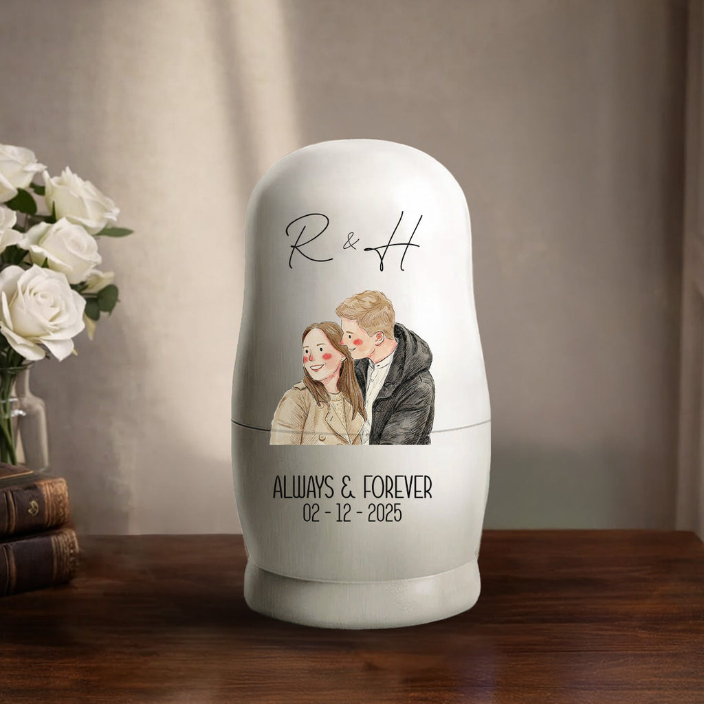 Always And Forever - Personalized Nesting Doll