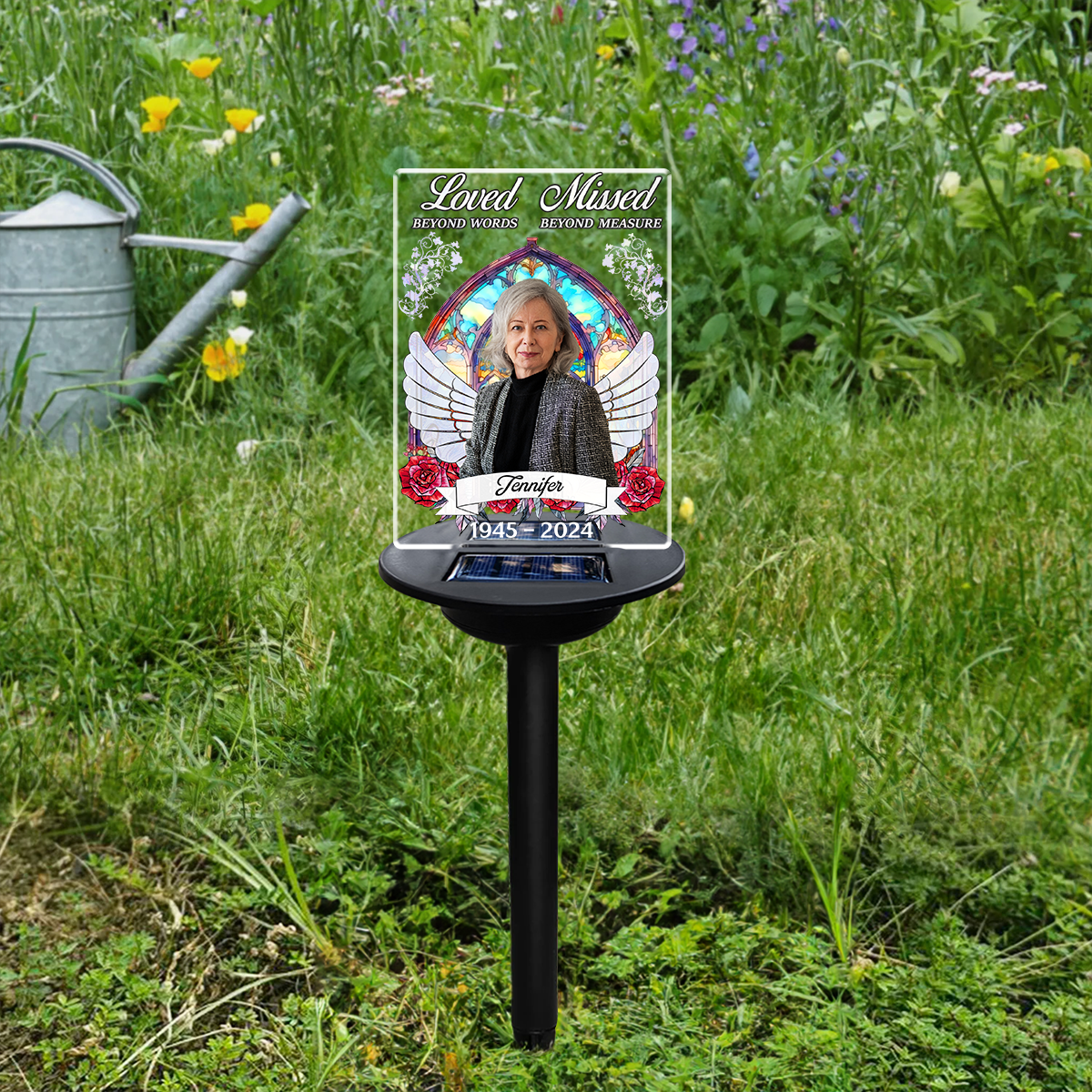 Loved Beyond The Words - Personalized Solar Light
