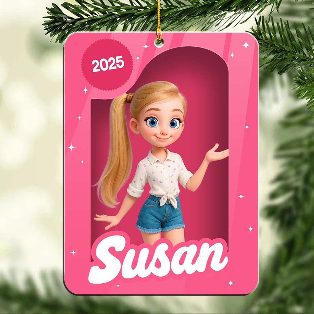 Custom Photo Keepsake Christmas Ornament • Kid Box - Personalized Acrylic Ornament