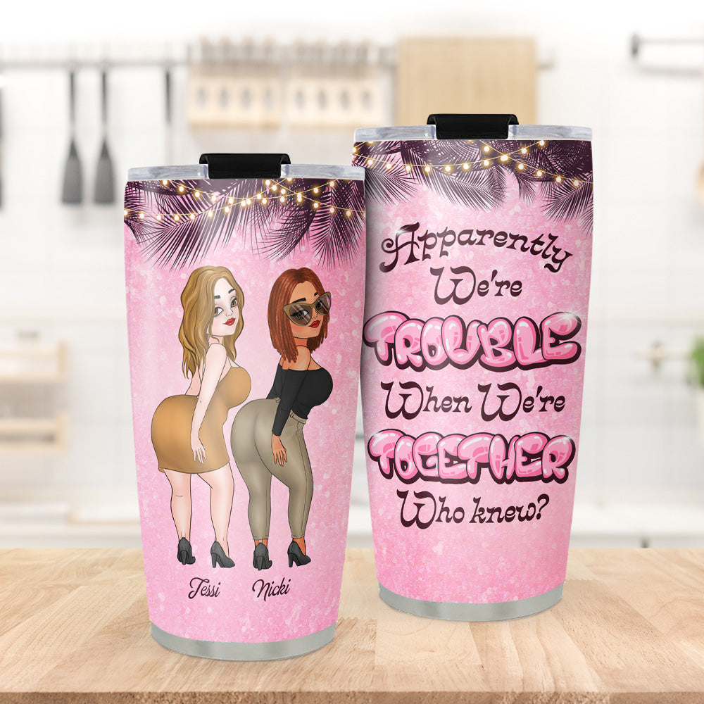 Custom Christmas Birthday Gifts For Best Friend • Best Bestie Ever - Personalized Tumbler